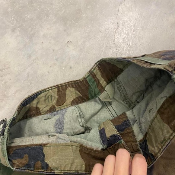 Vintage 90s y2k camo pants wide leg - Picture 4 of 4